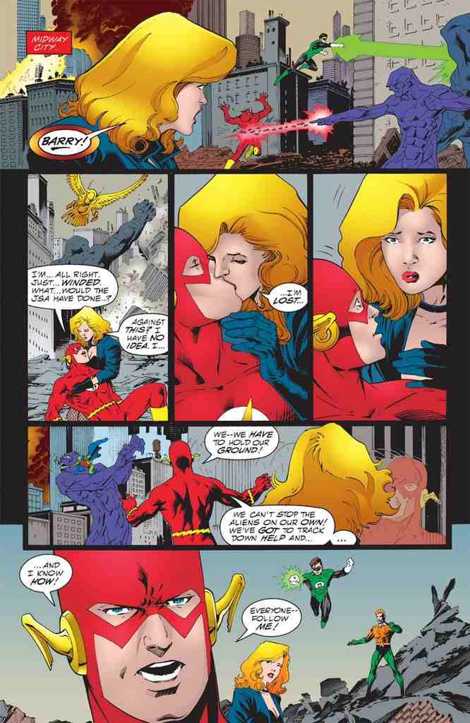 Black Canary and Flash