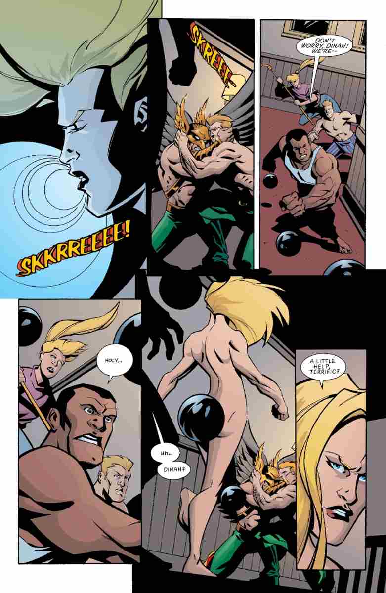 Black Canary and Hawkman 3