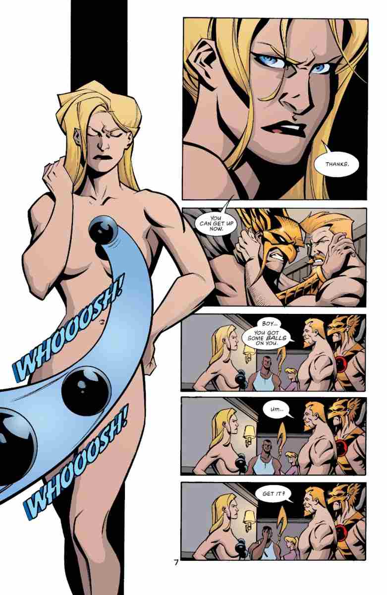Black Canary and Hawkman 4