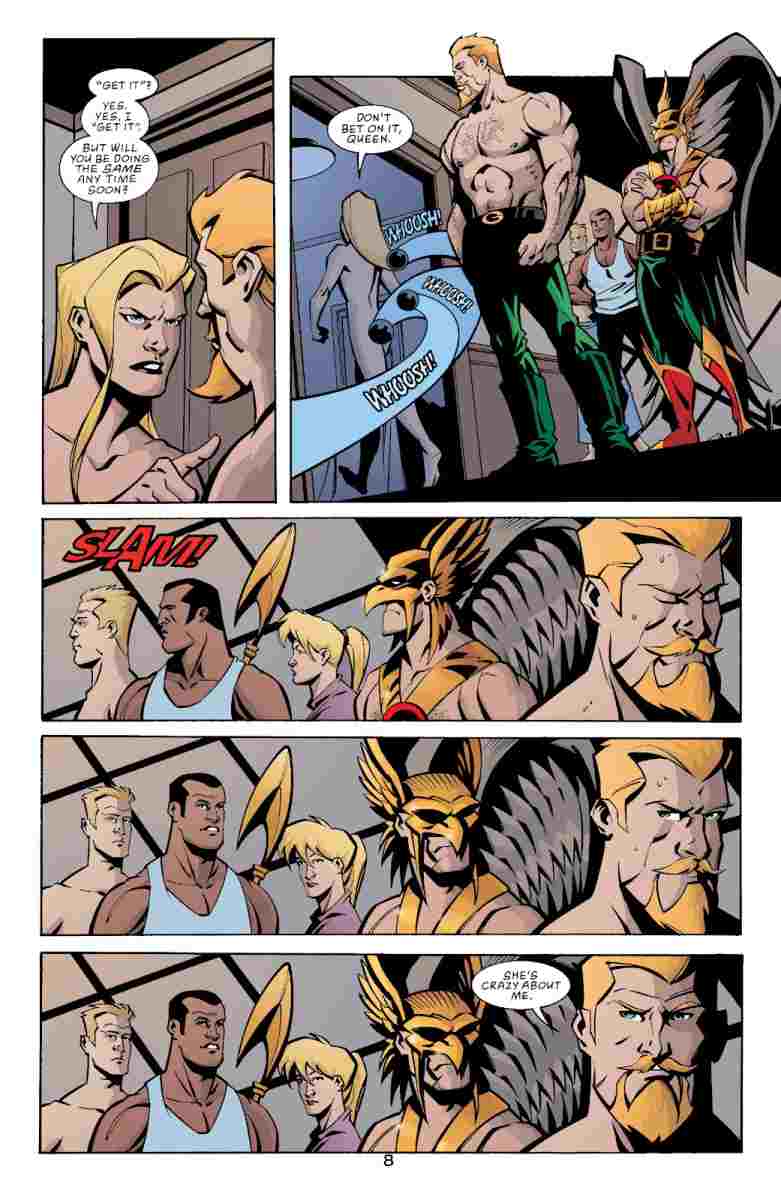 Black Canary and Hawkman 5