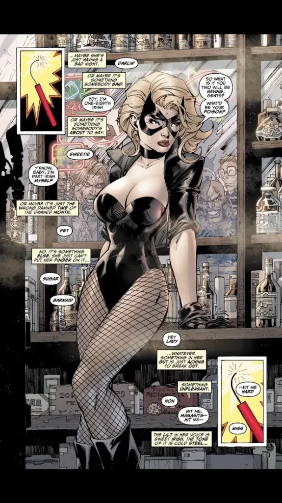 Black Canary sexy All Star Batman and Robin