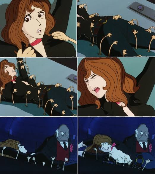 Fujiko tickled by Mr.X
