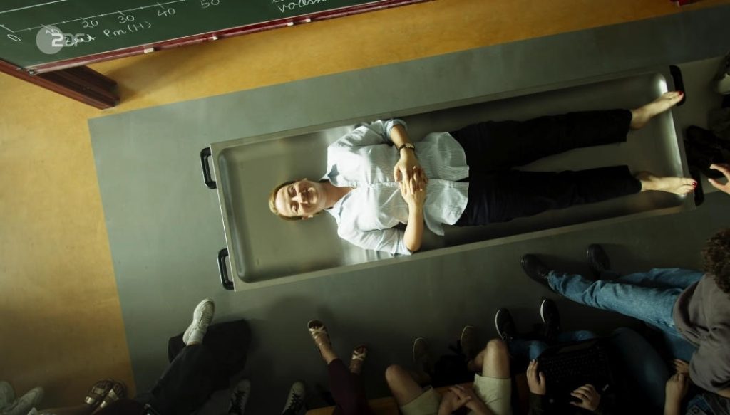 Tickling scenes in "Theresa Wolff"