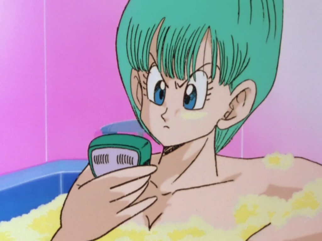 Bulma nude bath Dragon Ball Kai episode 22 - 0
