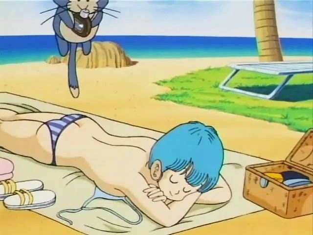 Bulma nude sunbathing episode 127 1