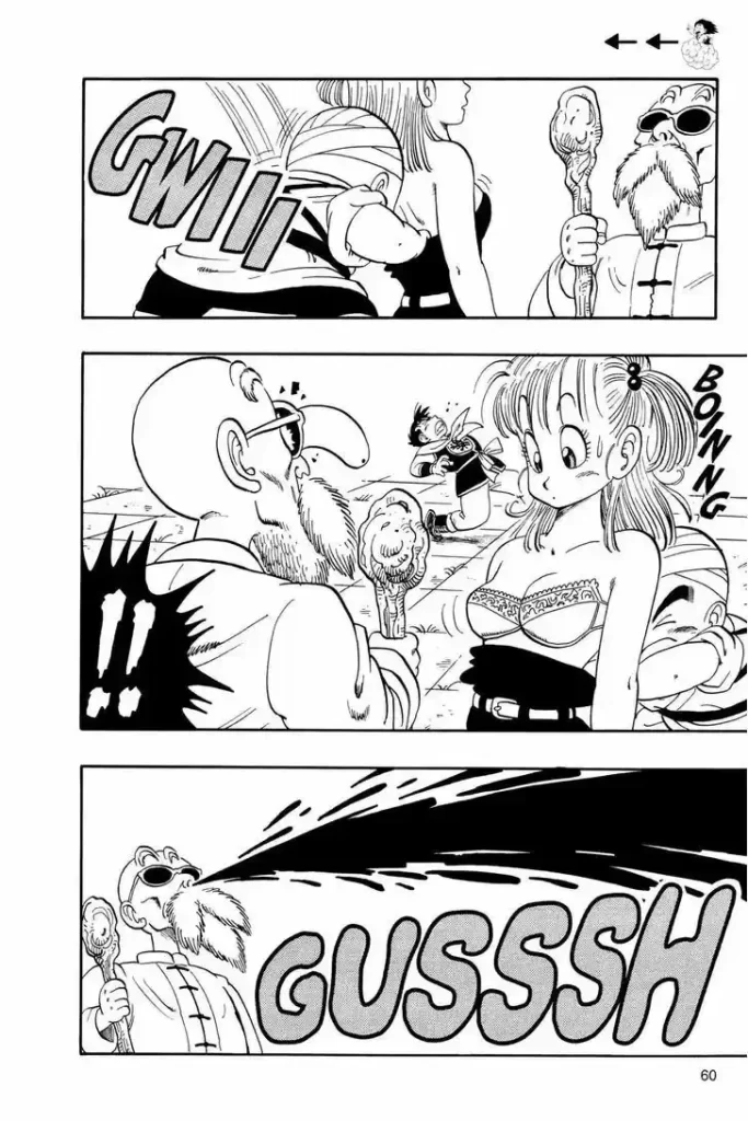 Bulma topless censored