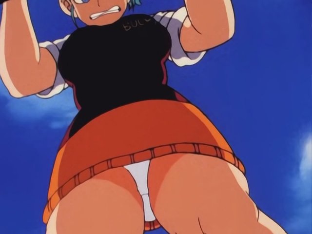Bulma upskirt