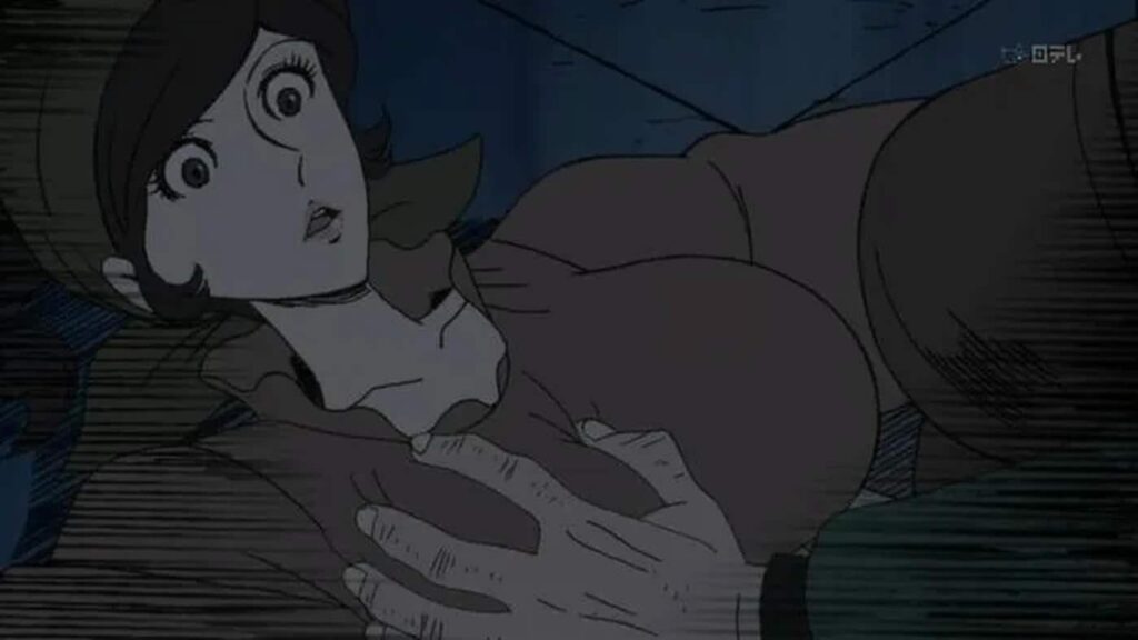 Fujiko chest grabbed