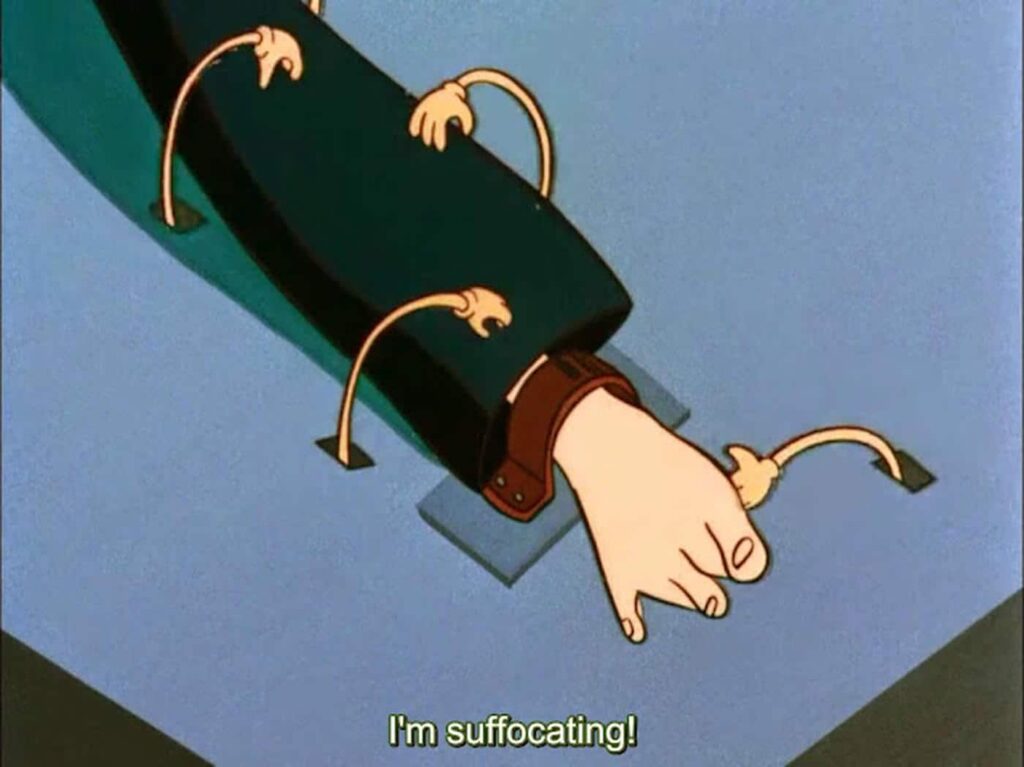 Fujiko tickled