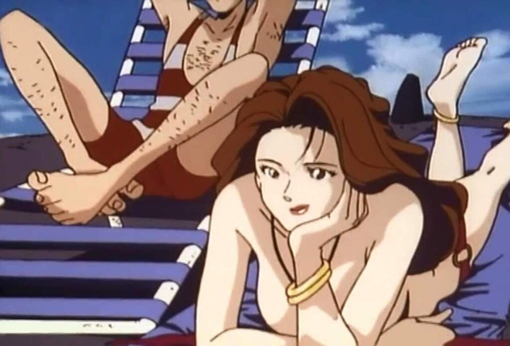 Fujiko topless breast