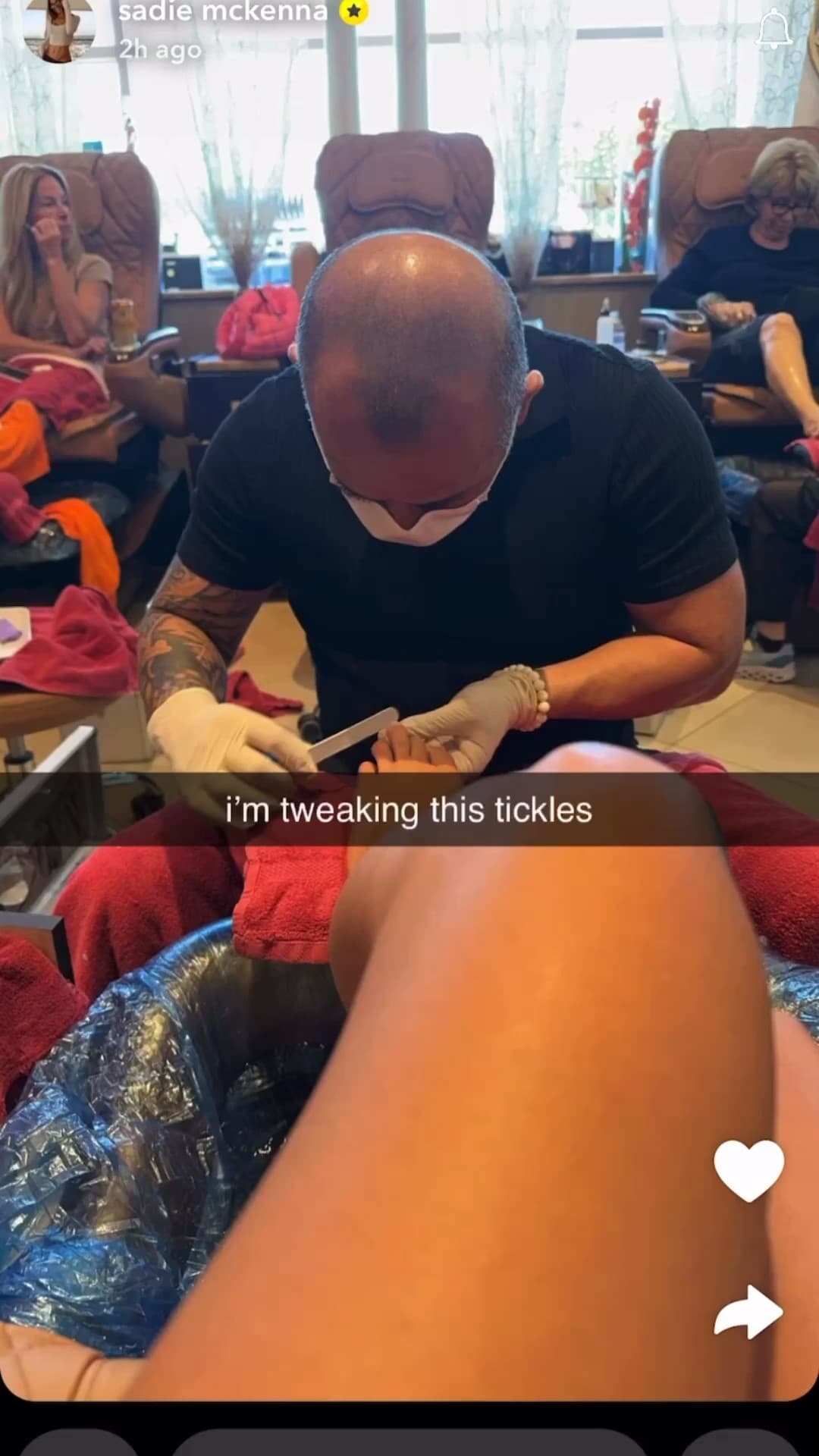 Alisa Kotlyarenko ticklish