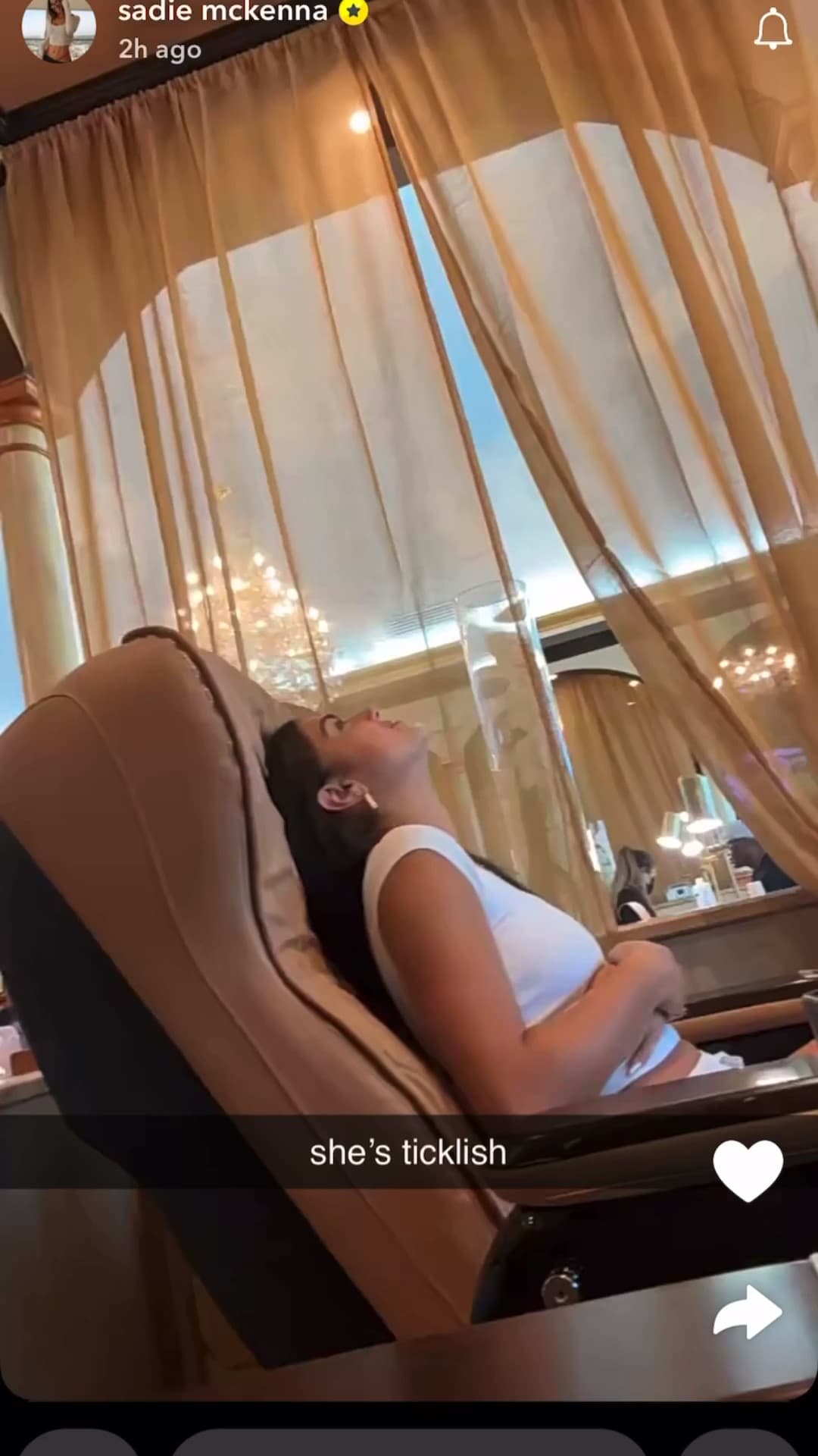 Alisa Kotlyarenko ticklish