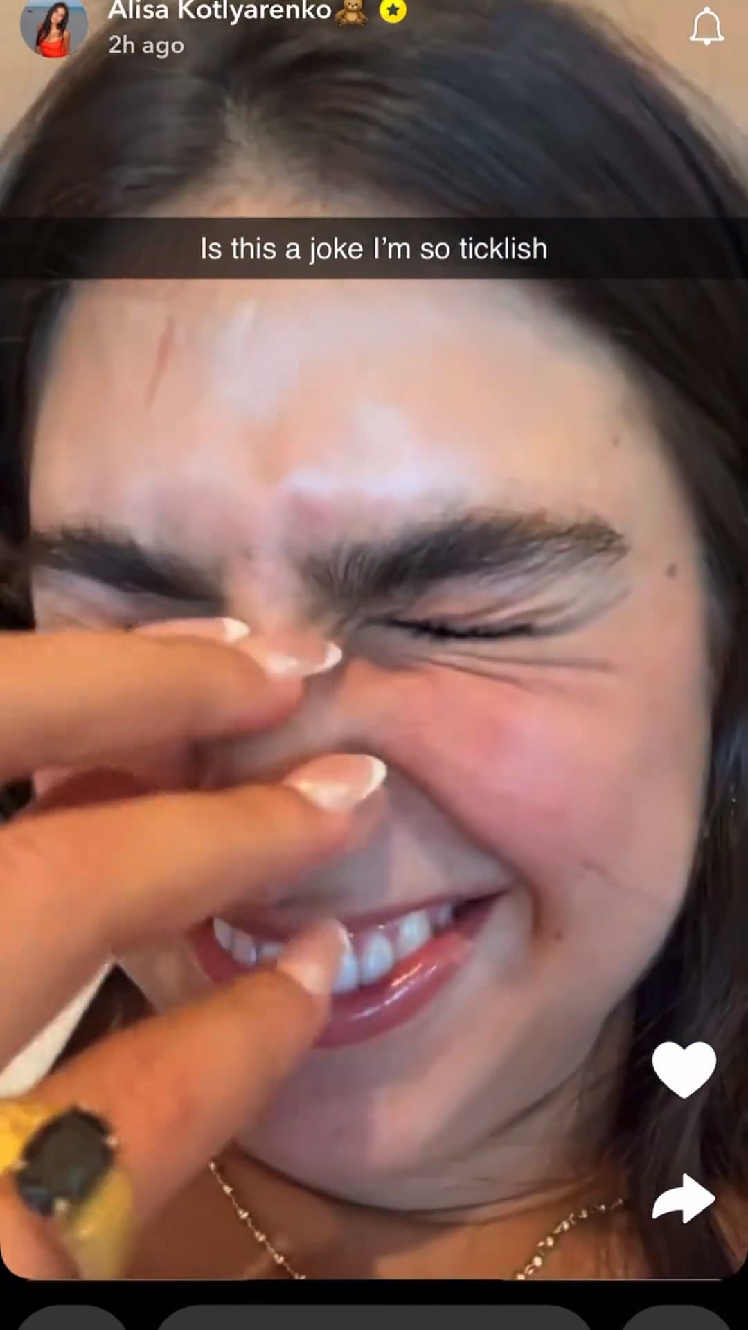 Alisa Kotlyarenko ticklish