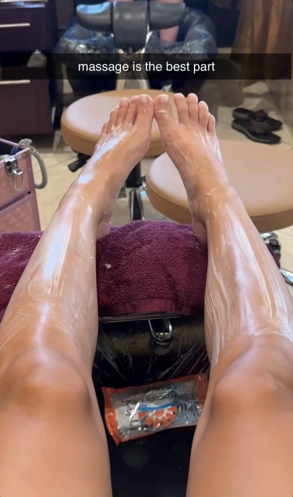 Sadie McKenna pedicure 2