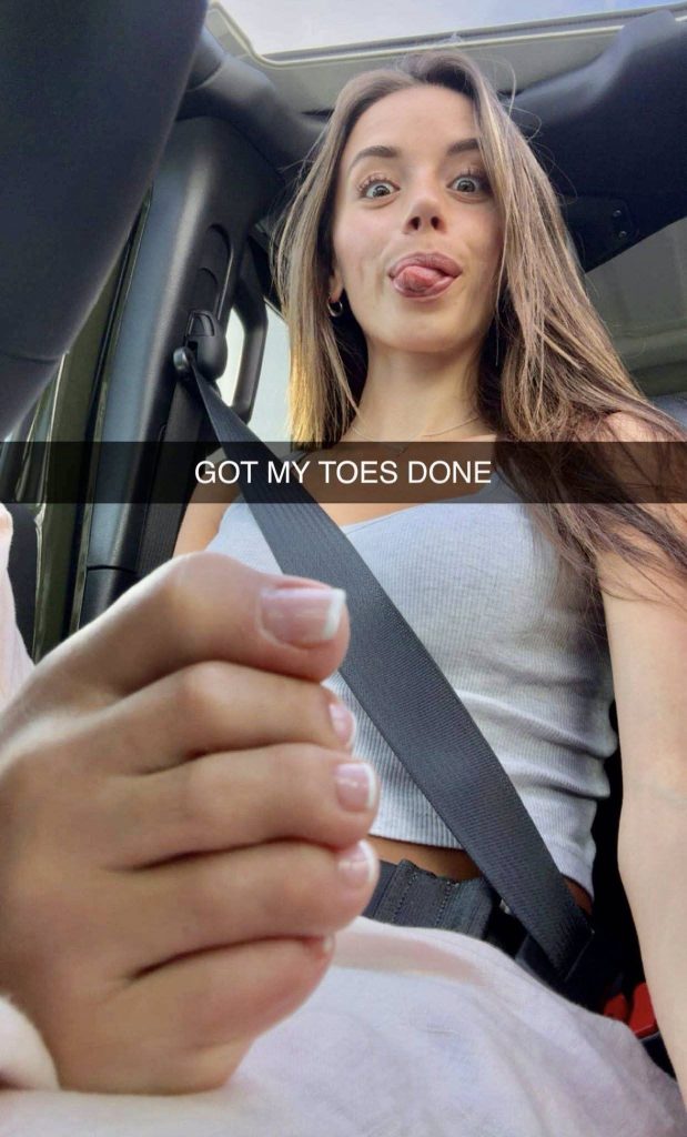 Sadie McKenna pedicure 3
