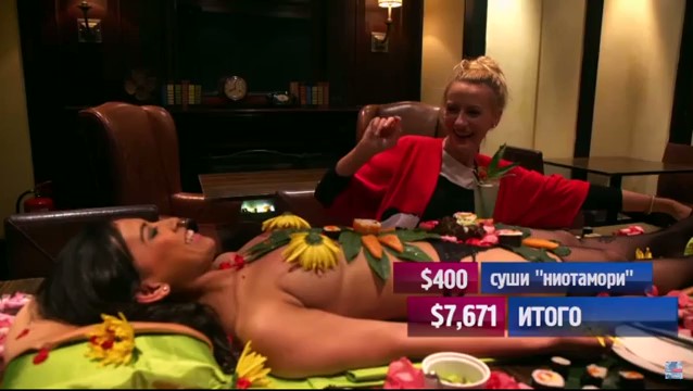 Sushi model tickled Oryol i Reshka 11