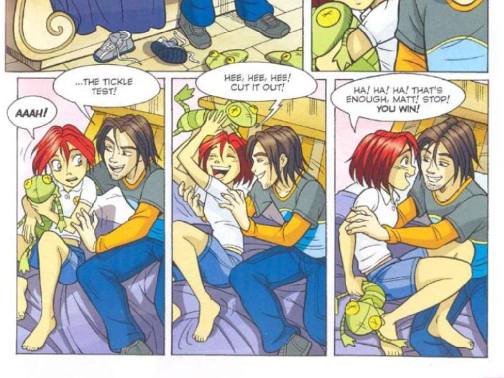 Tickle W.I.T.C.H. Will Wandom