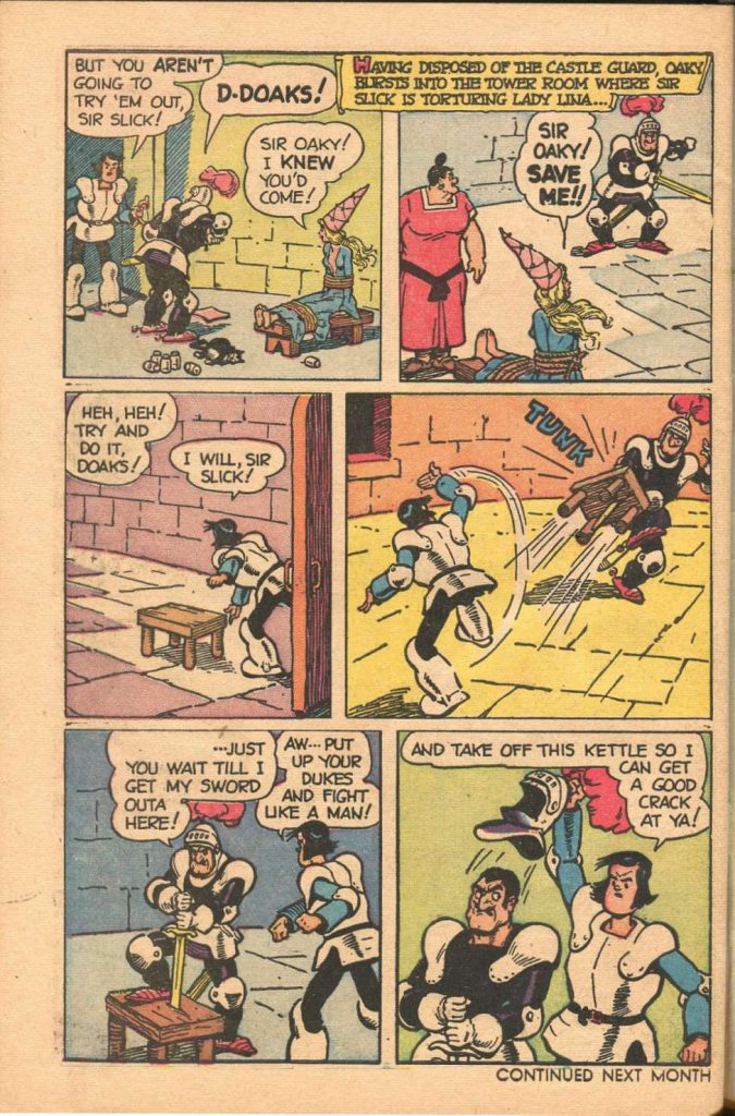 Tickle cat princess - Famous Funnies 165 (1948) 2