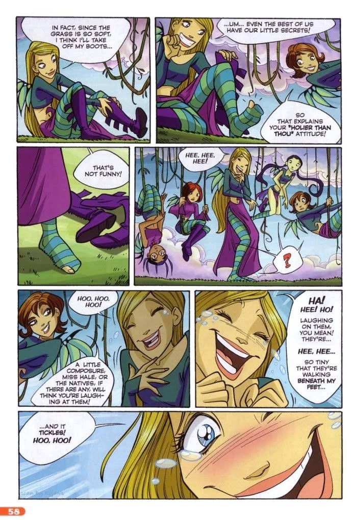 Cornelia Hale W.I.T.C.H tickle
