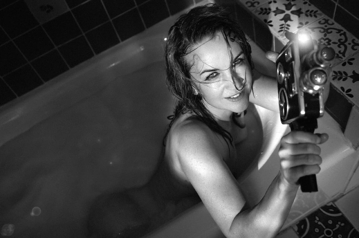 Sexy Hot TJ Scott In The Tub Shoot 3