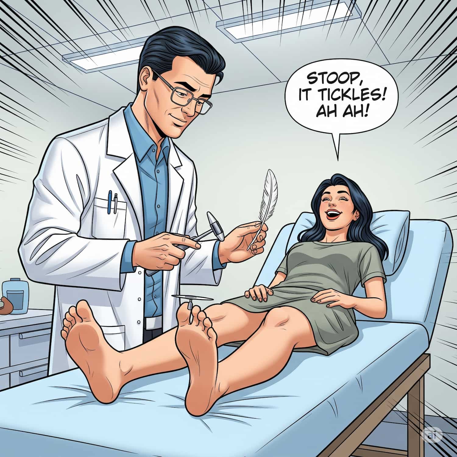 Tickle study fetishism