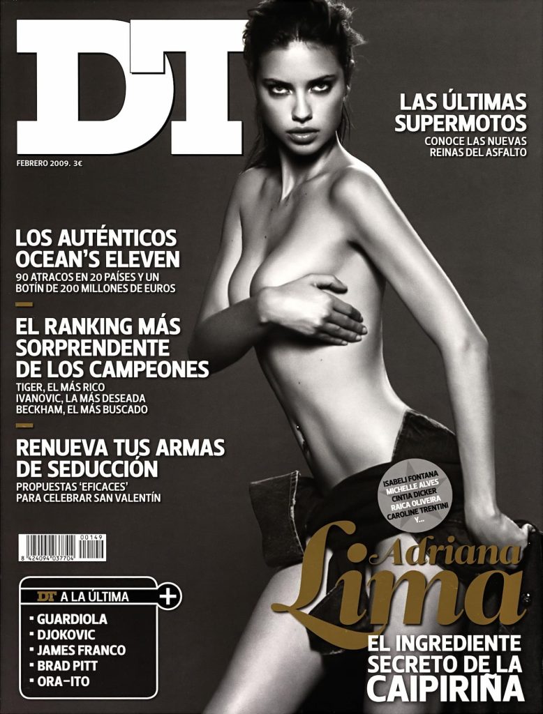 Adriana Lima topless DT