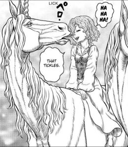 Berserk: list of tickling scenes