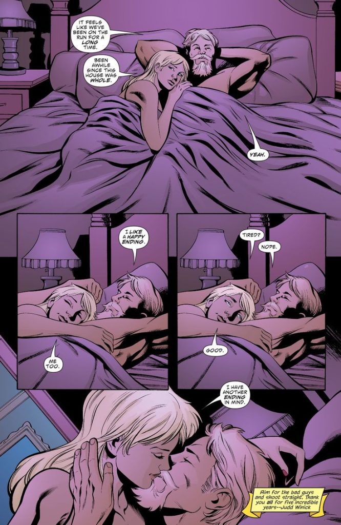 Black Canary nude bed Ollie