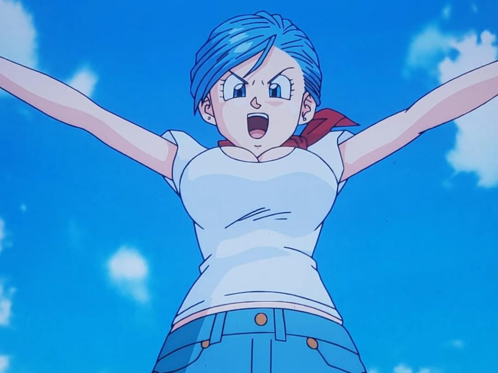Bulma breast Dragon Ball Super