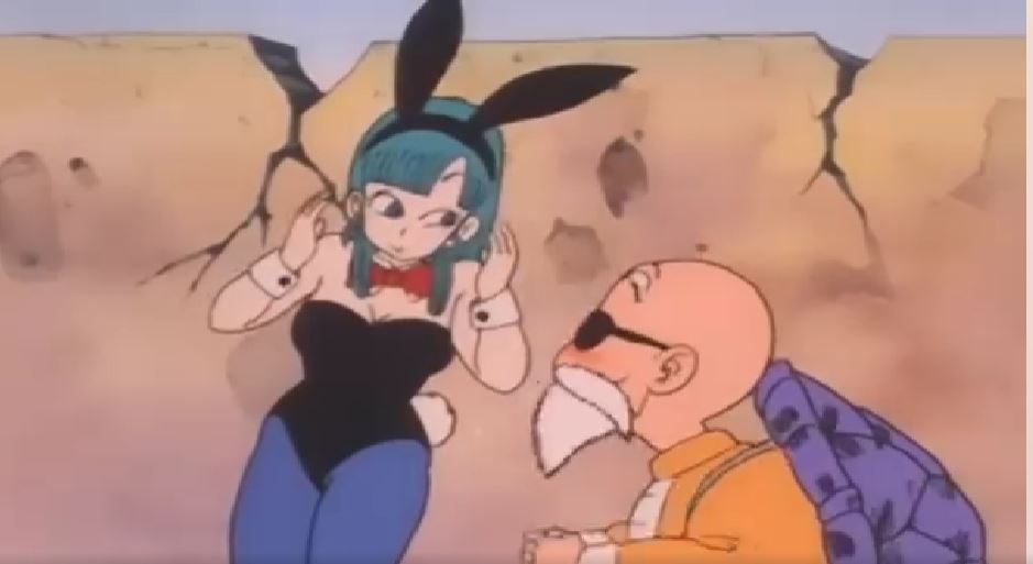 Bulma flashes boobs 1