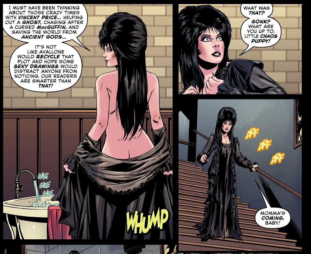 Elvira meets H.P. Lovecraft