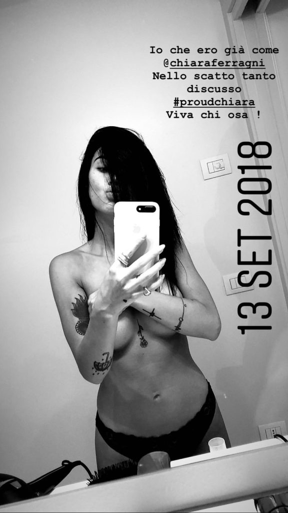 Giulia De Lellis topless 4