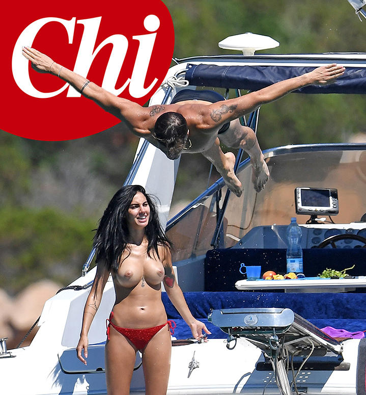 Giulia De Lellis topless Chi