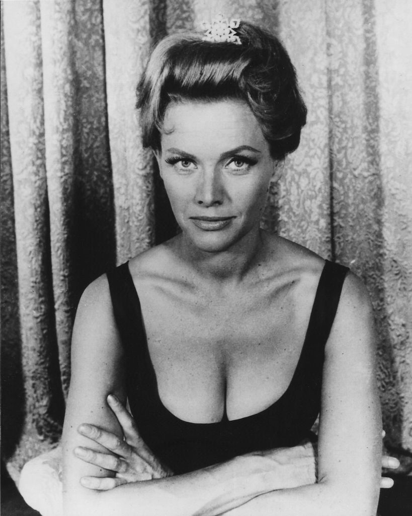 Honor Blackman cleavage