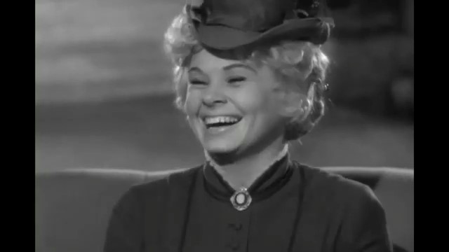 The Wild Wild West (S01E16 _The Night Of The Steel Assassin_ Air Date_ 7 Jan, 1966) Sue Ane Langdon laughing 4