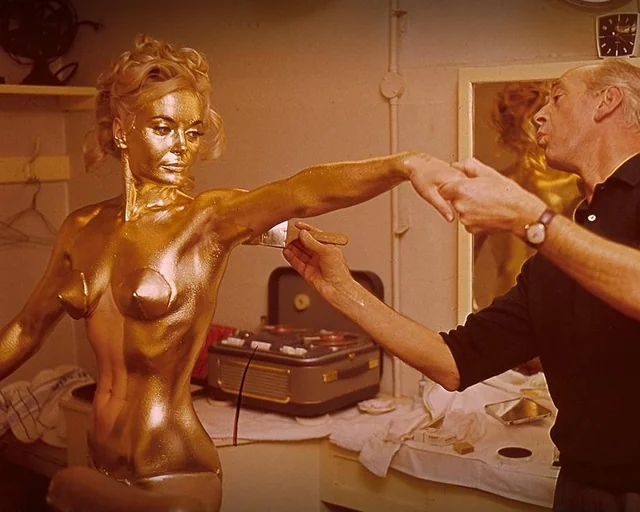 Ticklish Shirley Eaton