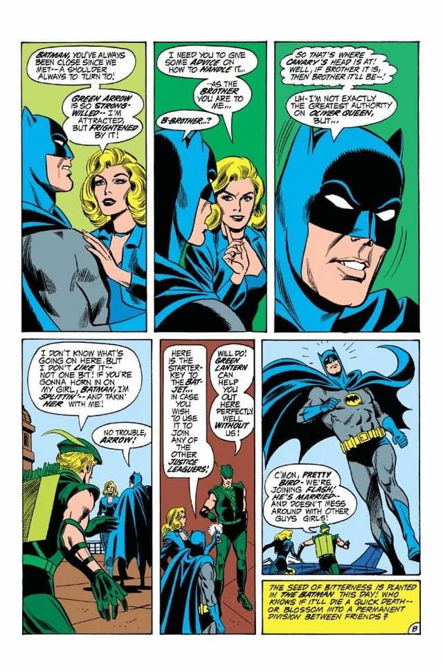 Black Canary and Batman