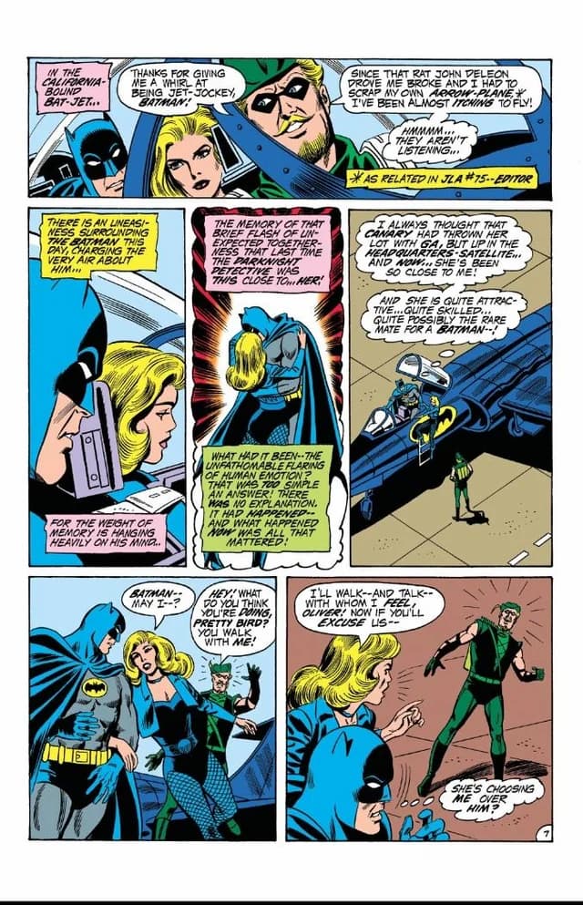 Black Canary and Batman