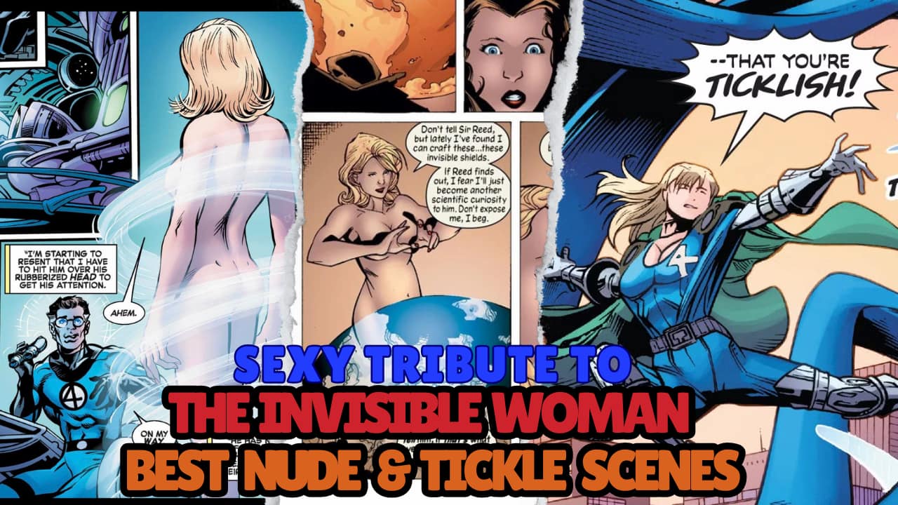 Invisible woman nude and tickling