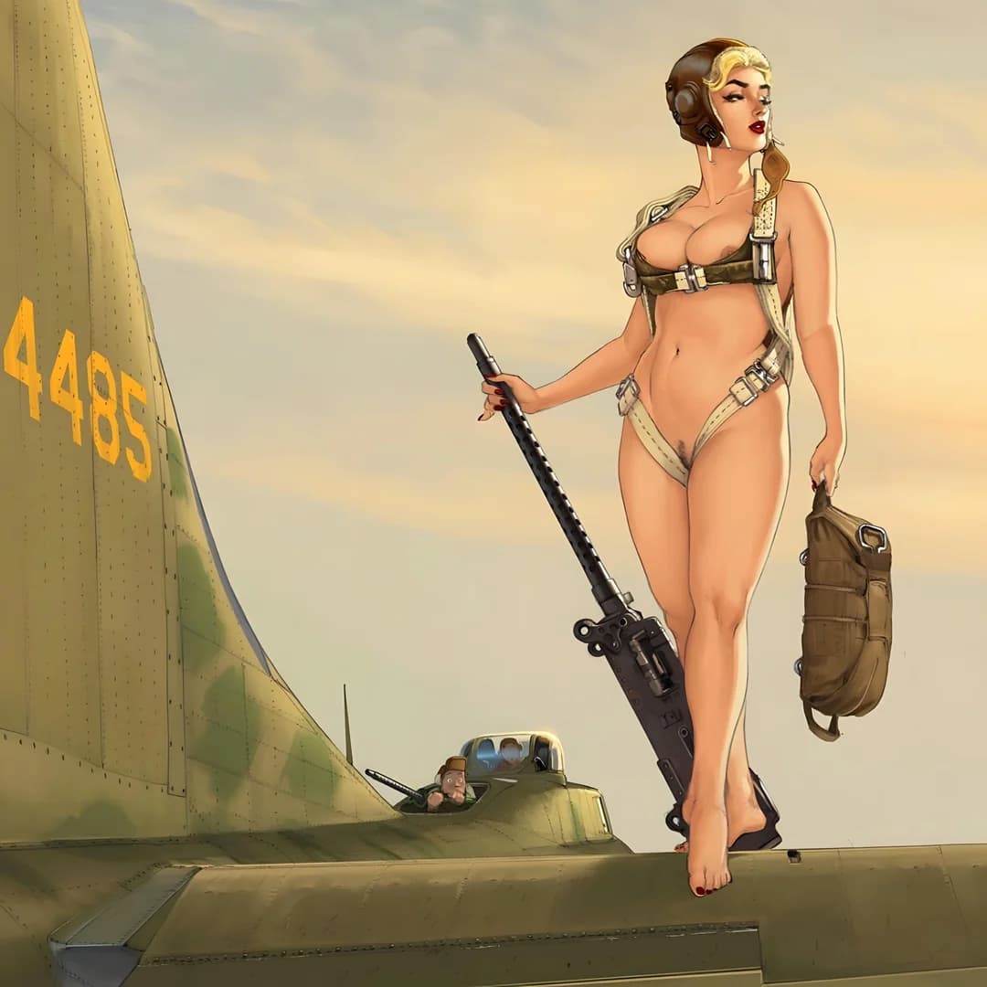 Naked women by Romain Hugault