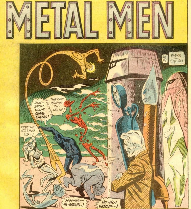 Metal Men 6 laughing gas 3