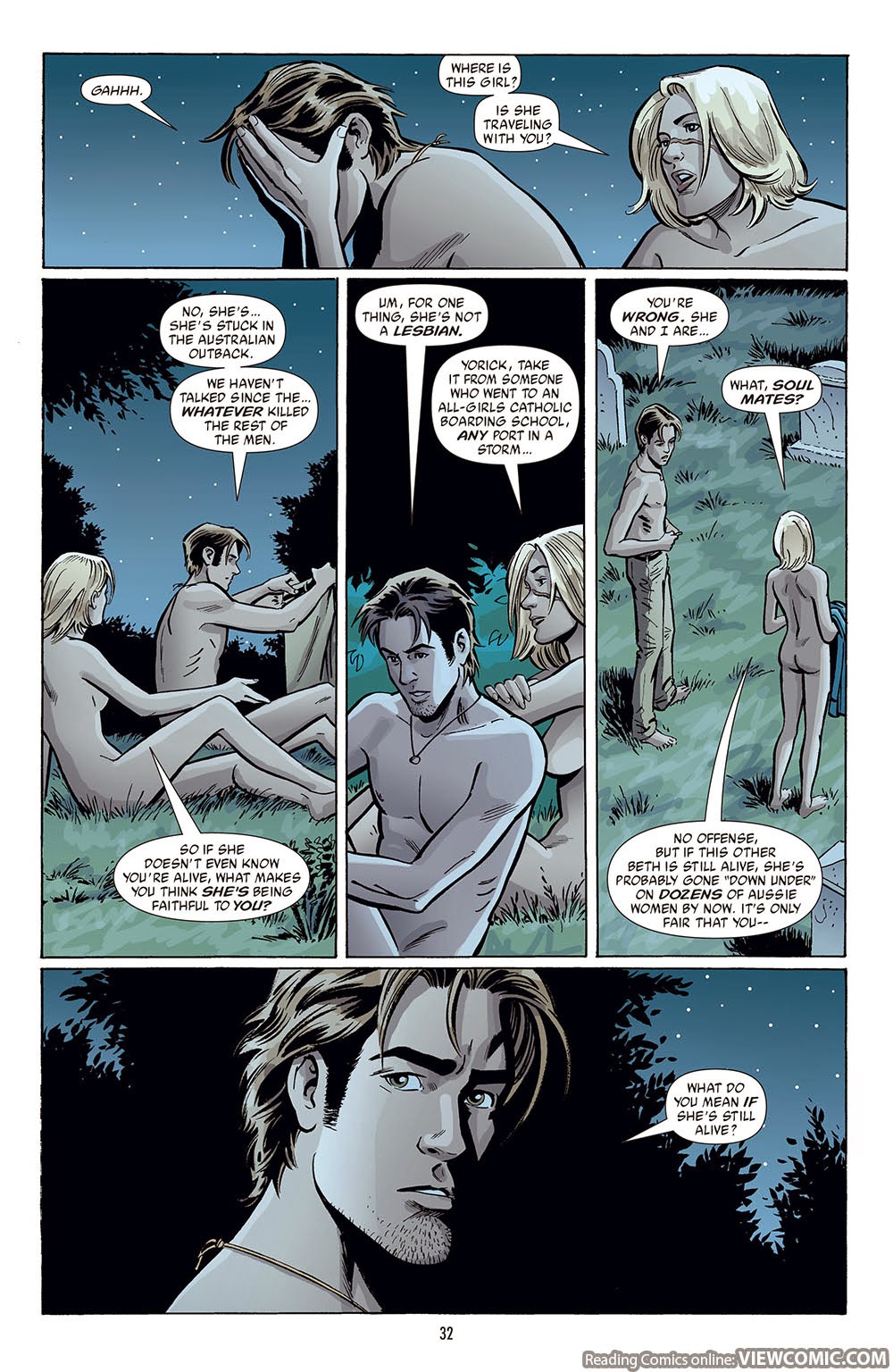 Y the last man - Nude scene