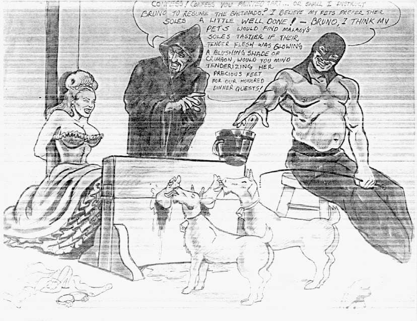 BAC tickle torture noblewoman