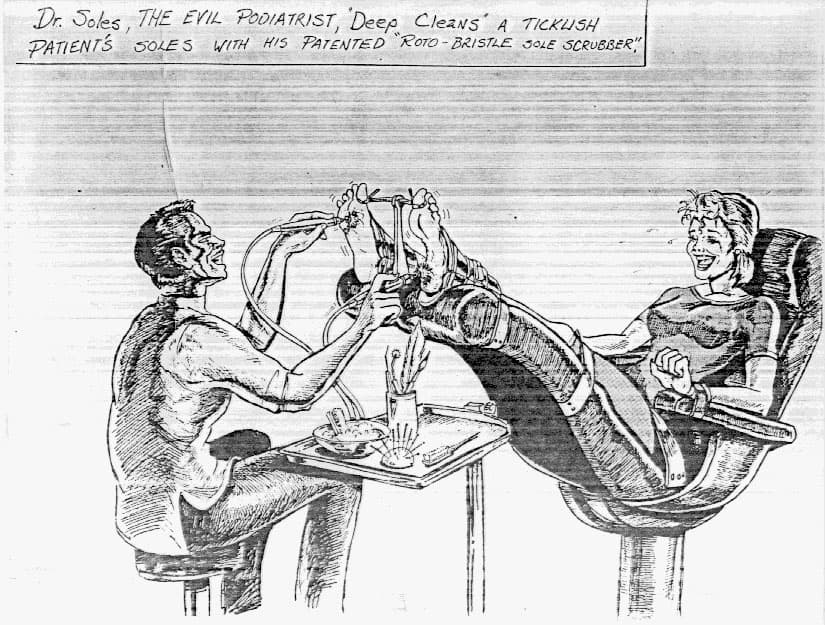 Dr Soles, the evil podiatrist