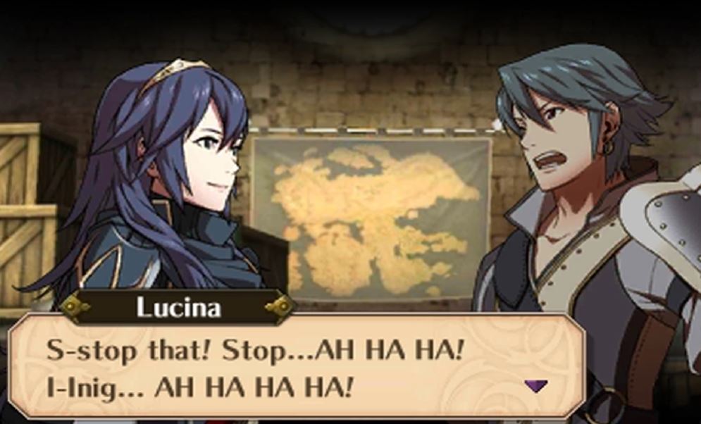 Fire Emblem Awakening tickling