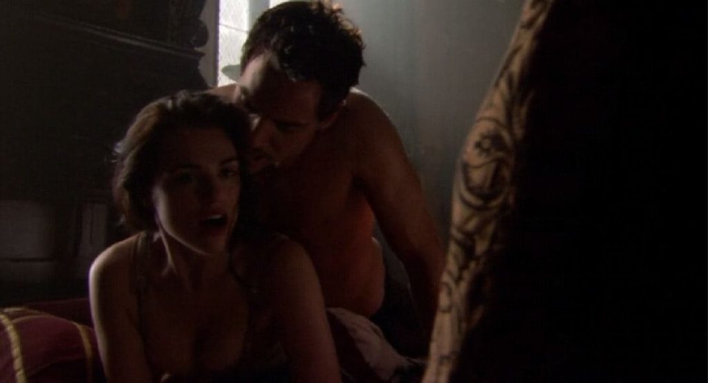Katie McGrath sensual scenes - The Tudors