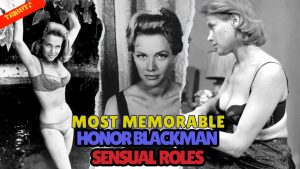 Honor Blackman's sexy scenes in movies
