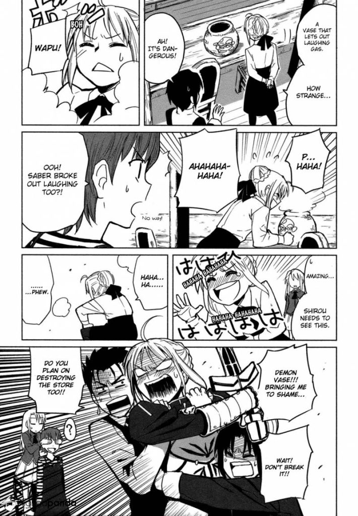 All around type moon (chapter 2) - Laughing gas