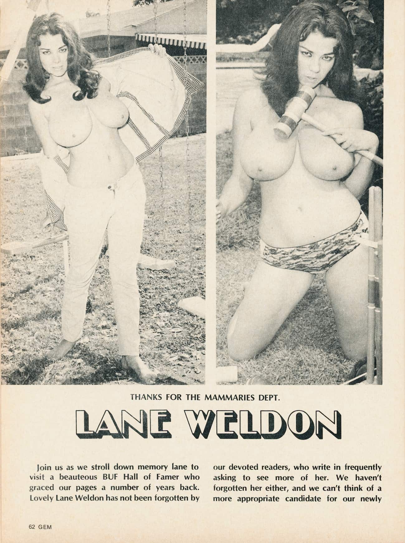 Lane Weldon - Gem magazine 1978 1
