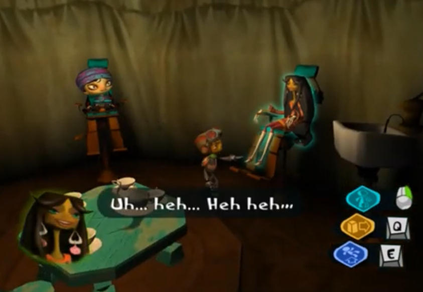 Psychonauts tickling